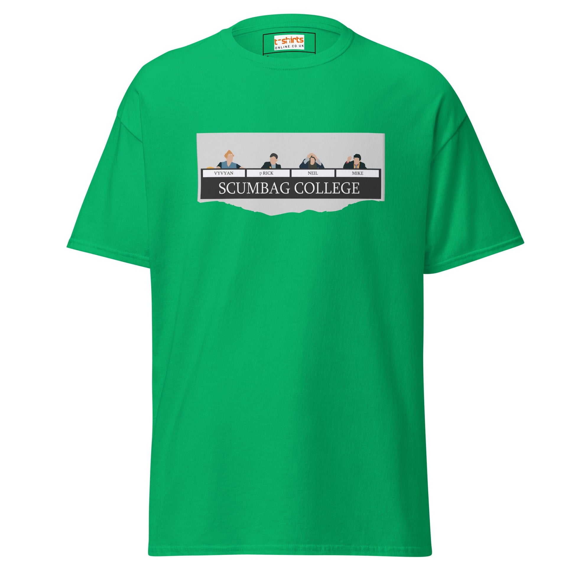 Scumbags College | TV Comedy T-Shirts - Irish Green - T-Shirts Online