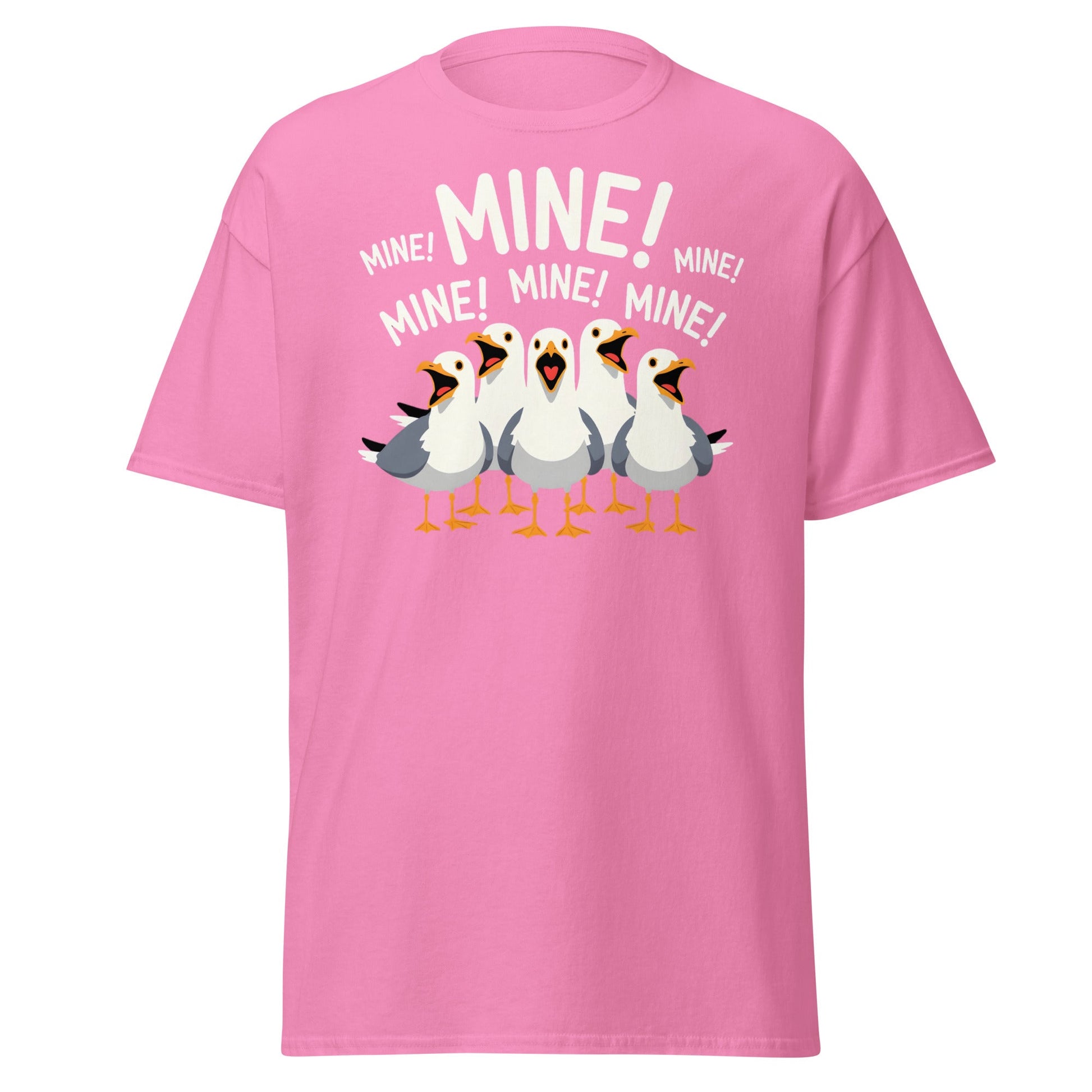 Seagull MINE! Funny Bird T-Shirt – Finding Nemo Inspired Tee - Azalea - T-Shirts Online