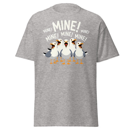 Seagull MINE! Funny Bird T-Shirt – Finding Nemo Inspired Tee - Sport Grey - T-Shirts Online