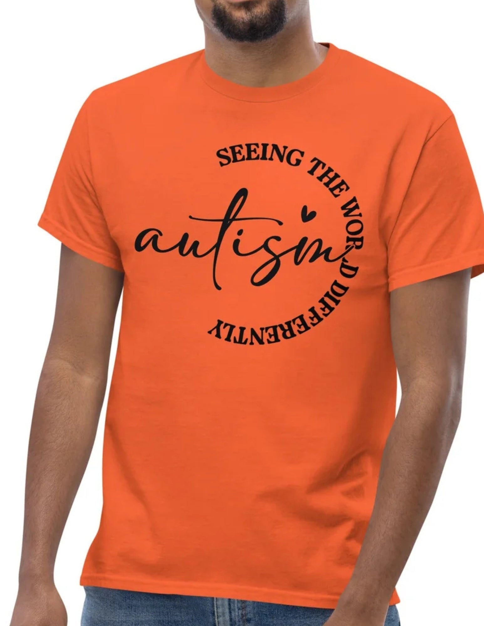 See the World Differently | Autism T-Shirt - Royal - T-Shirts Online