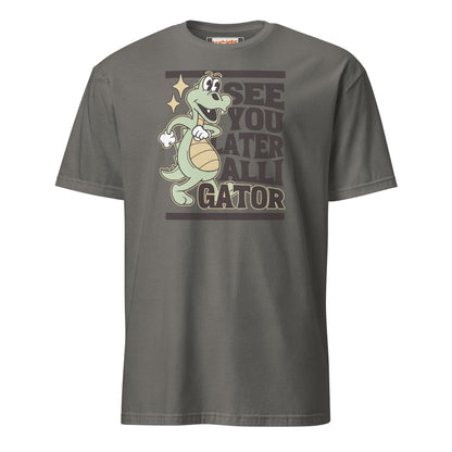 See You Later Alligator T-Shirt - Charcoal - T-Shirts Online