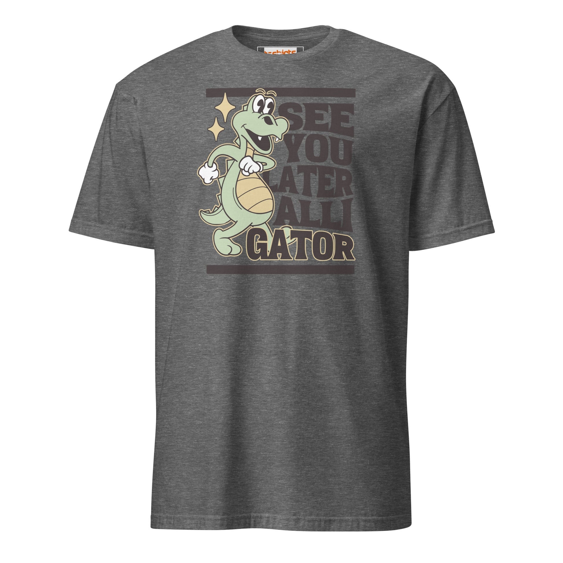 See You Later Alligator T-Shirt - Graphite Heather - T-Shirts Online