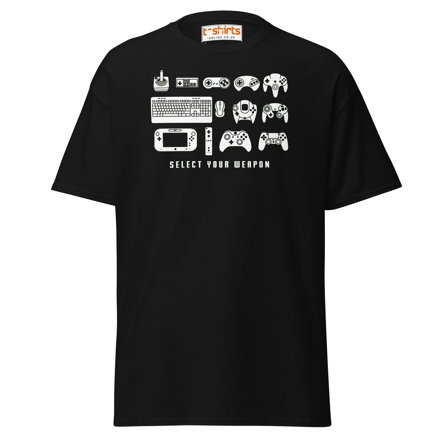 Select Your Weapon T-Shirt - Black - T-Shirts Online