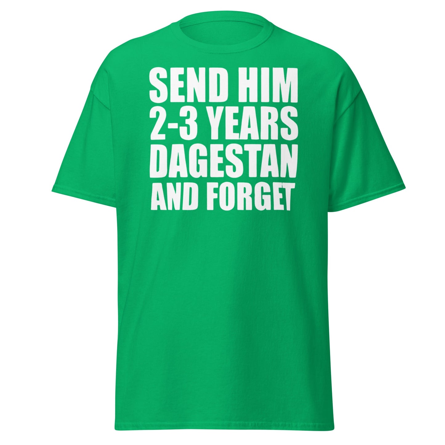 Send Him 2 - 3 Years Dagestan T-Shirt | MMA Fan Apparel - Irish Green - T-Shirts Online