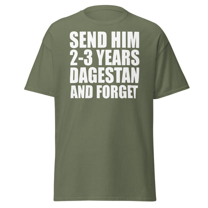 Send Him 2 - 3 Years Dagestan T-Shirt | MMA Fan Apparel - Military Green - T-Shirts Online