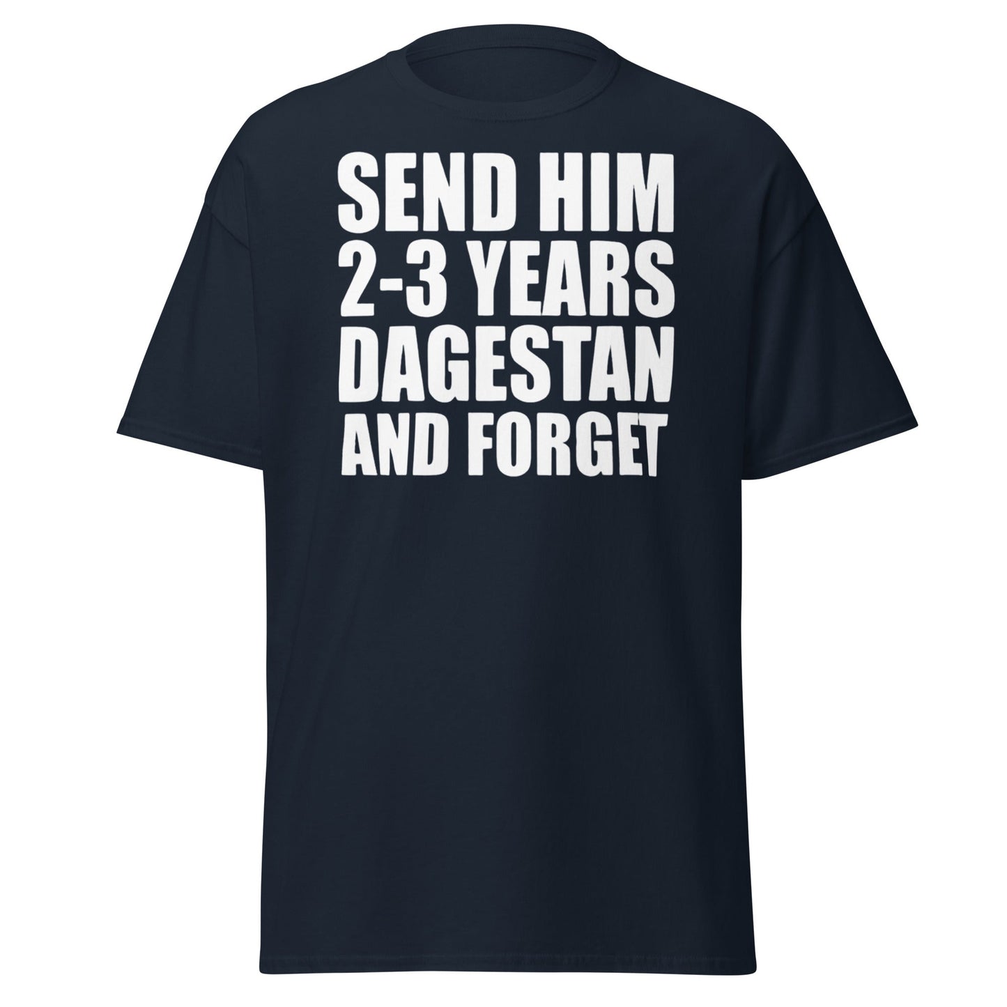Send Him 2 - 3 Years Dagestan T-Shirt | MMA Fan Apparel - Navy - T-Shirts Online