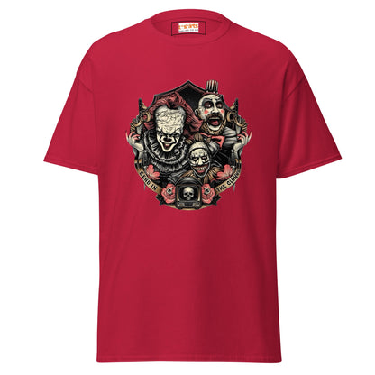 Send in the Clowns | Clown Horror Movie T-Shirt - Cardinal - T-Shirts Online