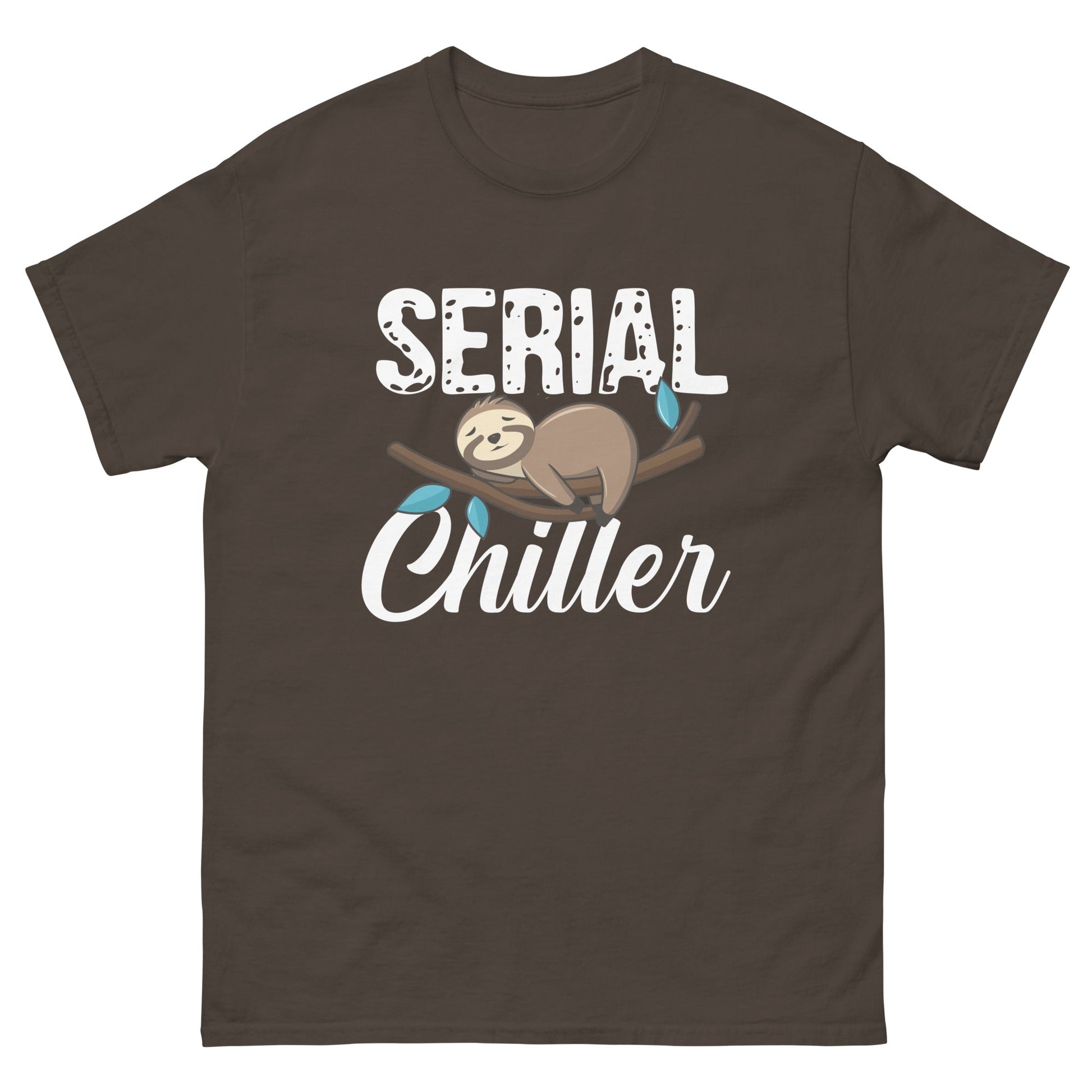 Serial Chiller | Unisex T-Shirt - Dark Chocolate - T-Shirts Online
