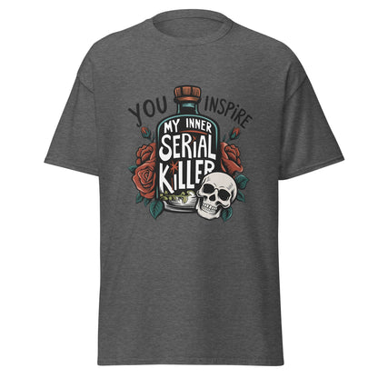 Serial Killer | Horror T-Shirt - Dark Heather - T-Shirts Online