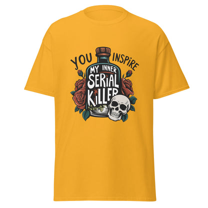 Serial Killer | Horror T-Shirt - Gold - T-Shirts Online