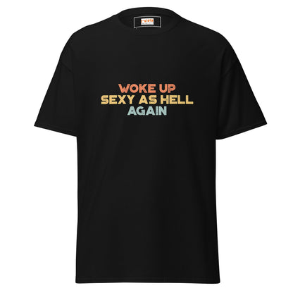 Sexy as Hell | Sleepwear T-Shirt - Black - T-Shirts Online