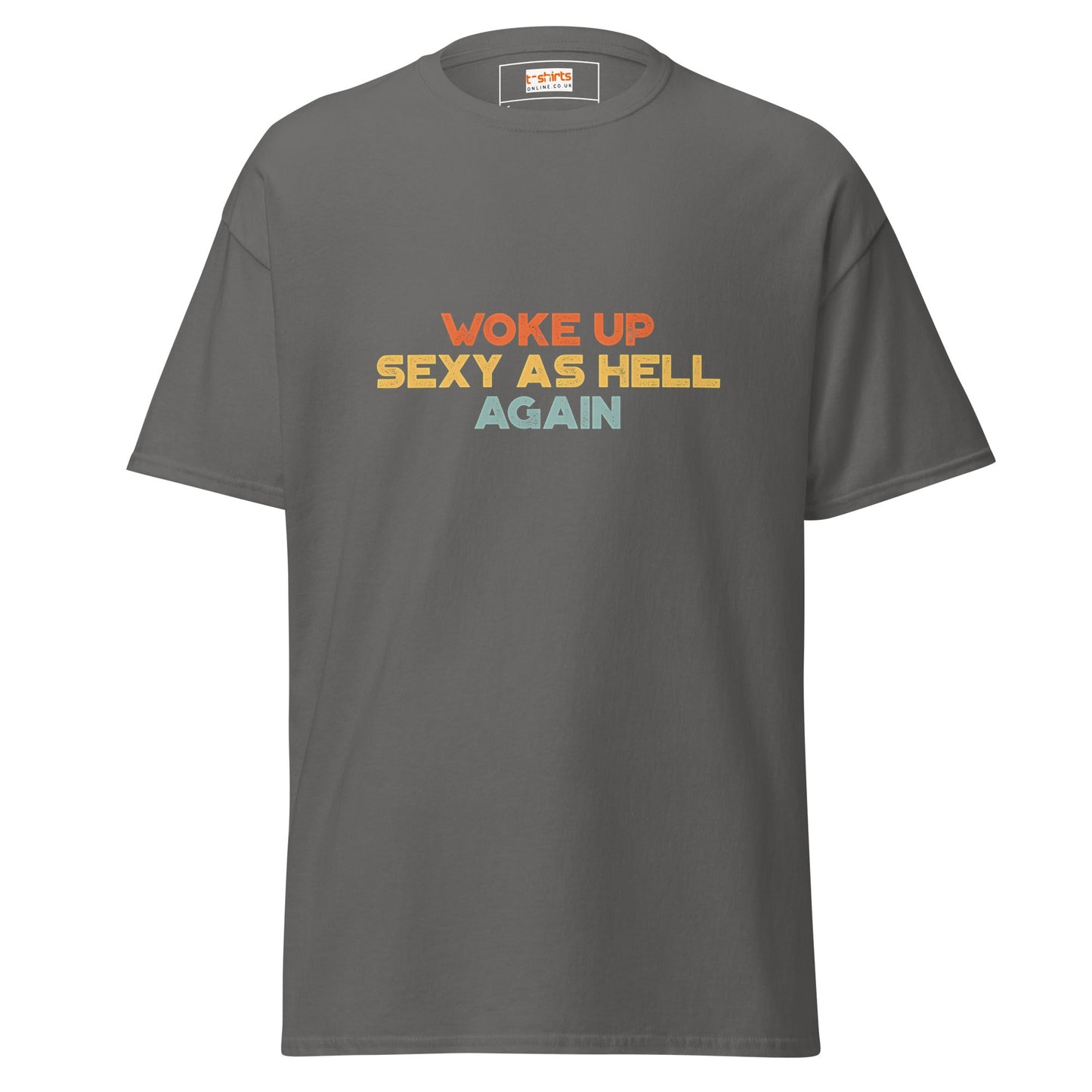 Sexy as Hell | Sleepwear T-Shirt - Charcoal - T-Shirts Online