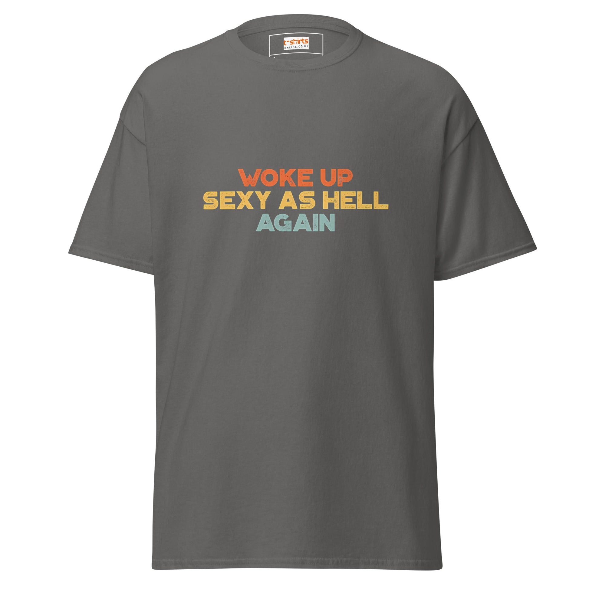 Sexy as Hell | Sleepwear T-Shirt - Charcoal - T-Shirts Online