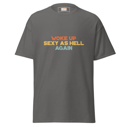 Sexy as Hell | Sleepwear T-Shirt - Charcoal - T-Shirts Online