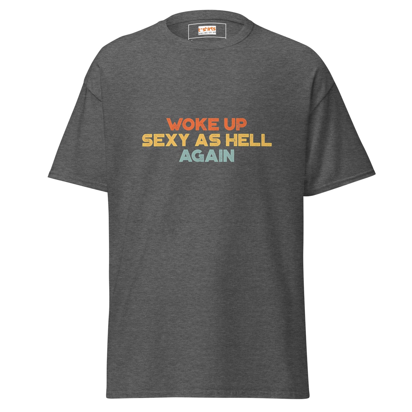 Sexy as Hell | Sleepwear T-Shirt - Dark Heather - T-Shirts Online