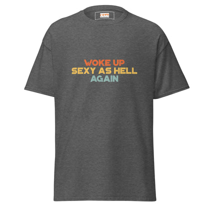 Sexy as Hell | Sleepwear T-Shirt - Dark Heather - T-Shirts Online