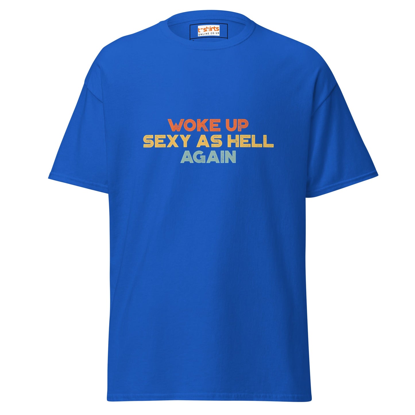 Sexy as Hell | Sleepwear T-Shirt - Royal - T-Shirts Online
