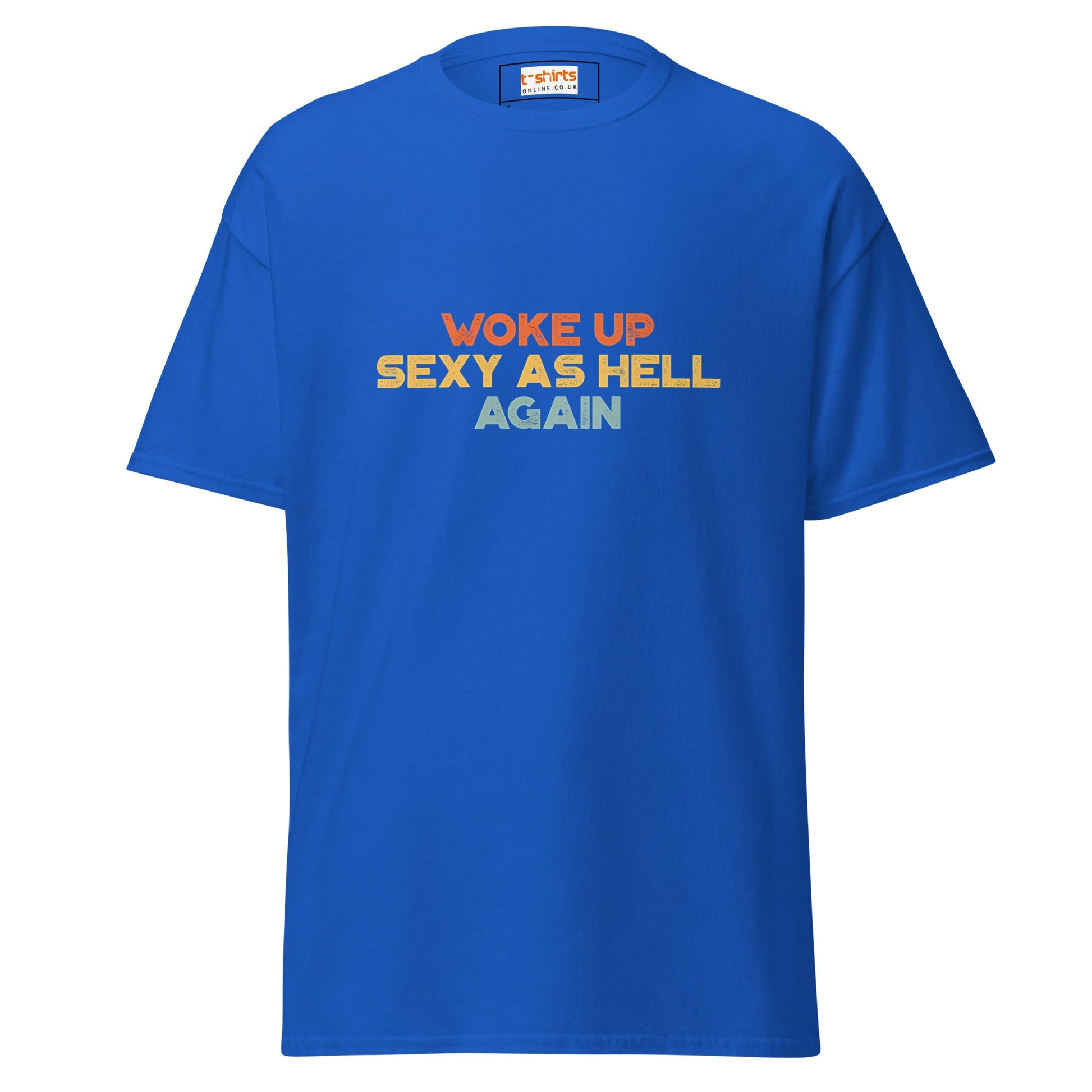 Sexy as Hell | Sleepwear T-Shirt - Royal - T-Shirts Online