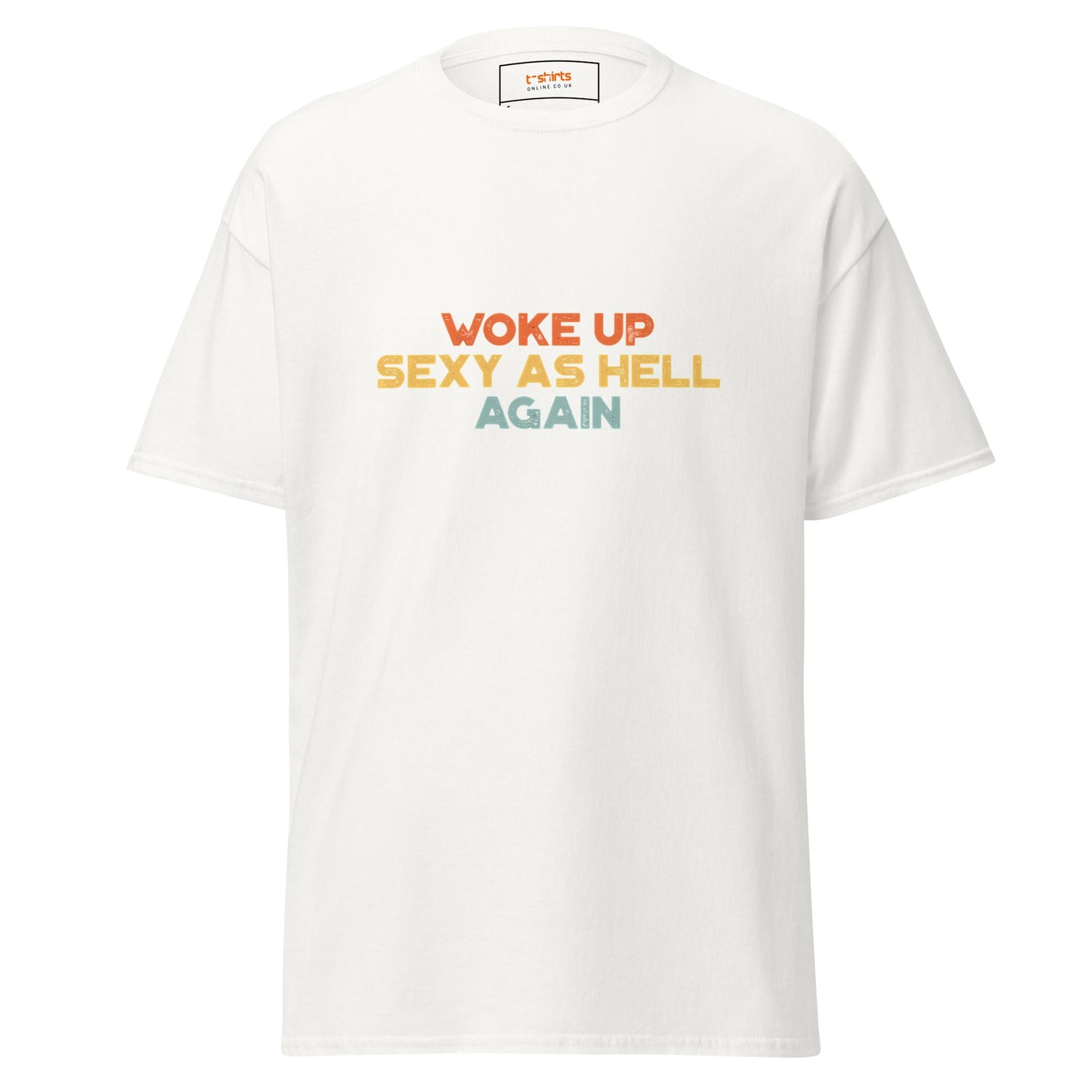 Sexy as Hell | Sleepwear T-Shirt - White - T-Shirts Online