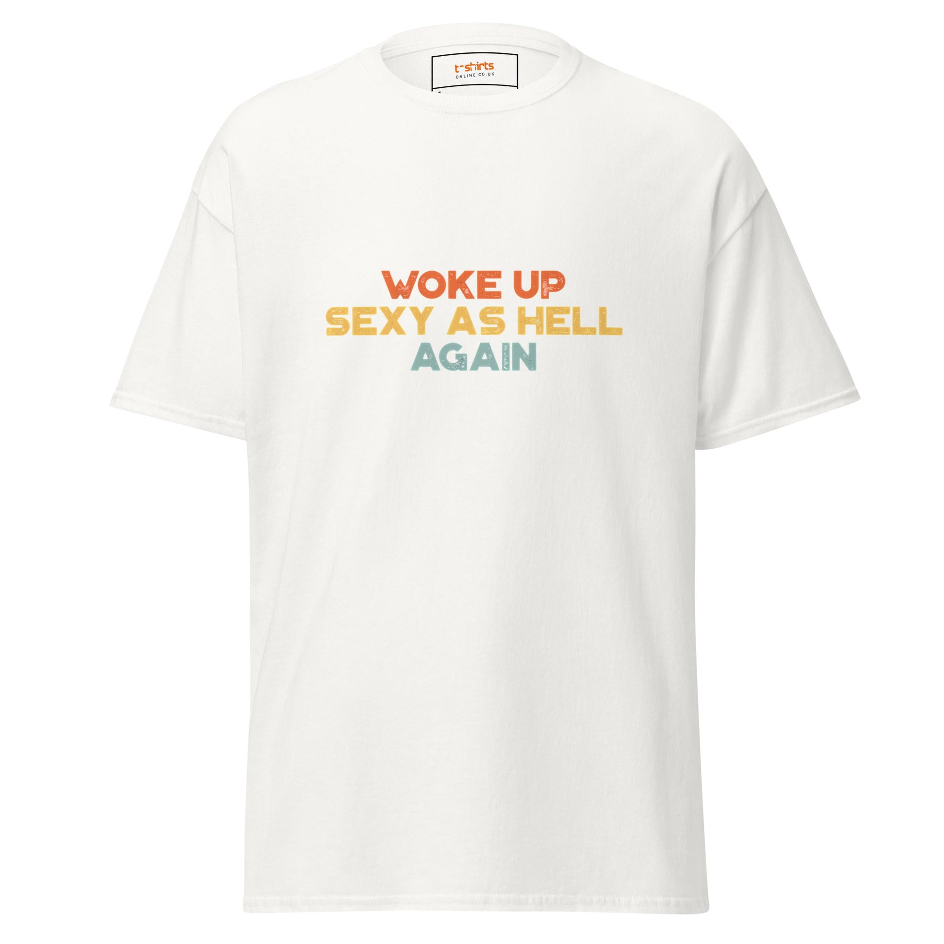 Sexy as Hell | Sleepwear T-Shirt - White - T-Shirts Online