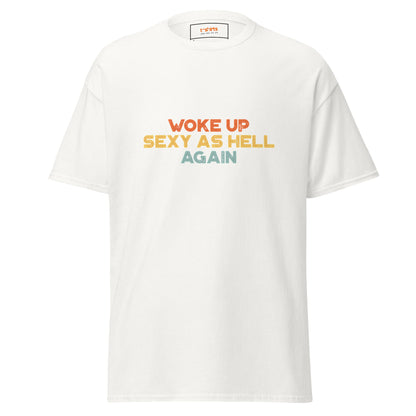 Sexy as Hell | Sleepwear T-Shirt - White - T-Shirts Online