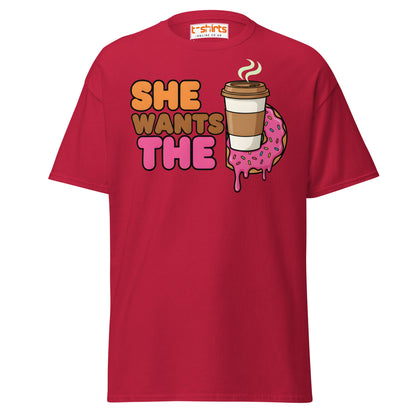 She Wants The D T-Shirt - Cardinal - T-Shirts Online
