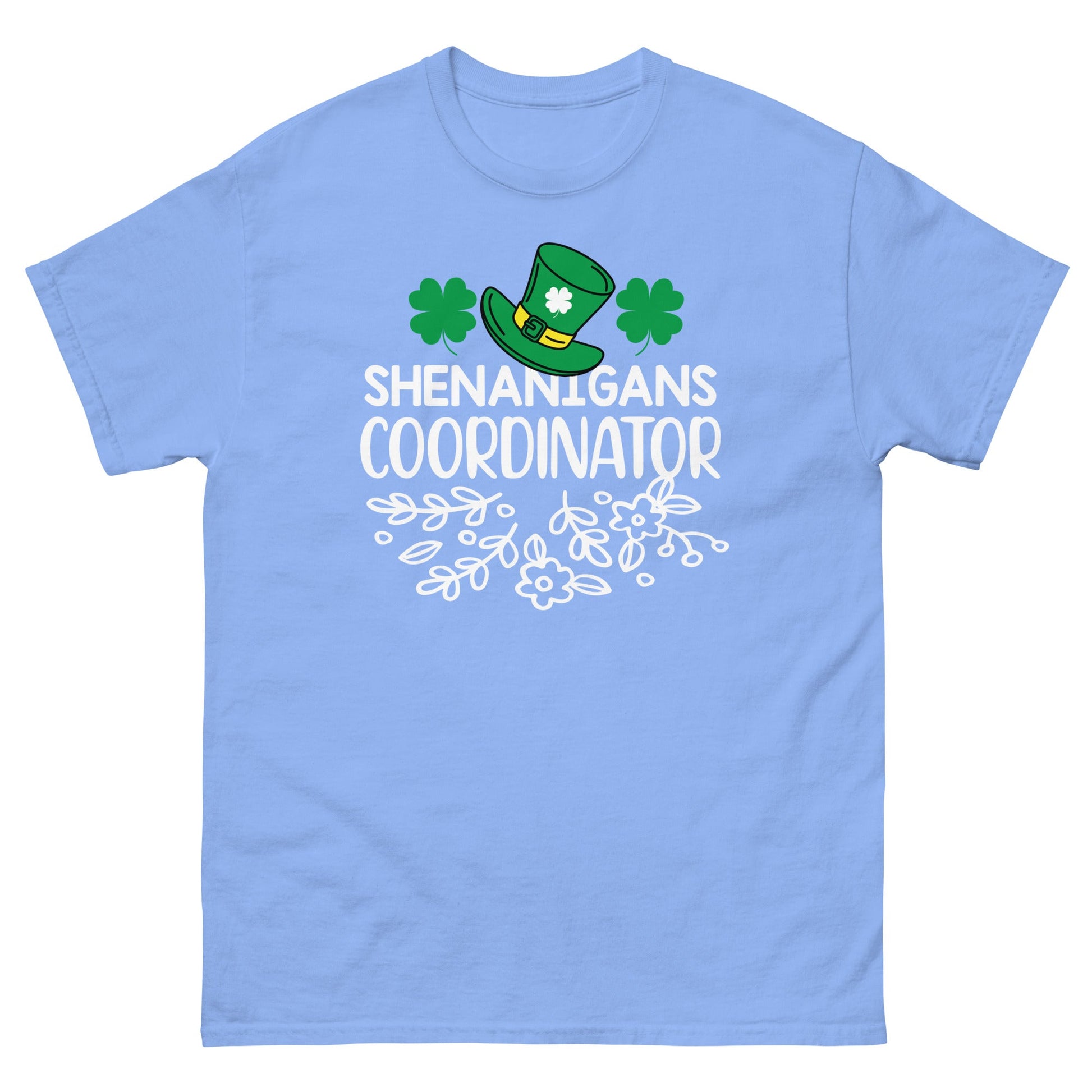 Shenanigans Coordinator | Unisex classic tee - Carolina Blue - T-Shirts Online