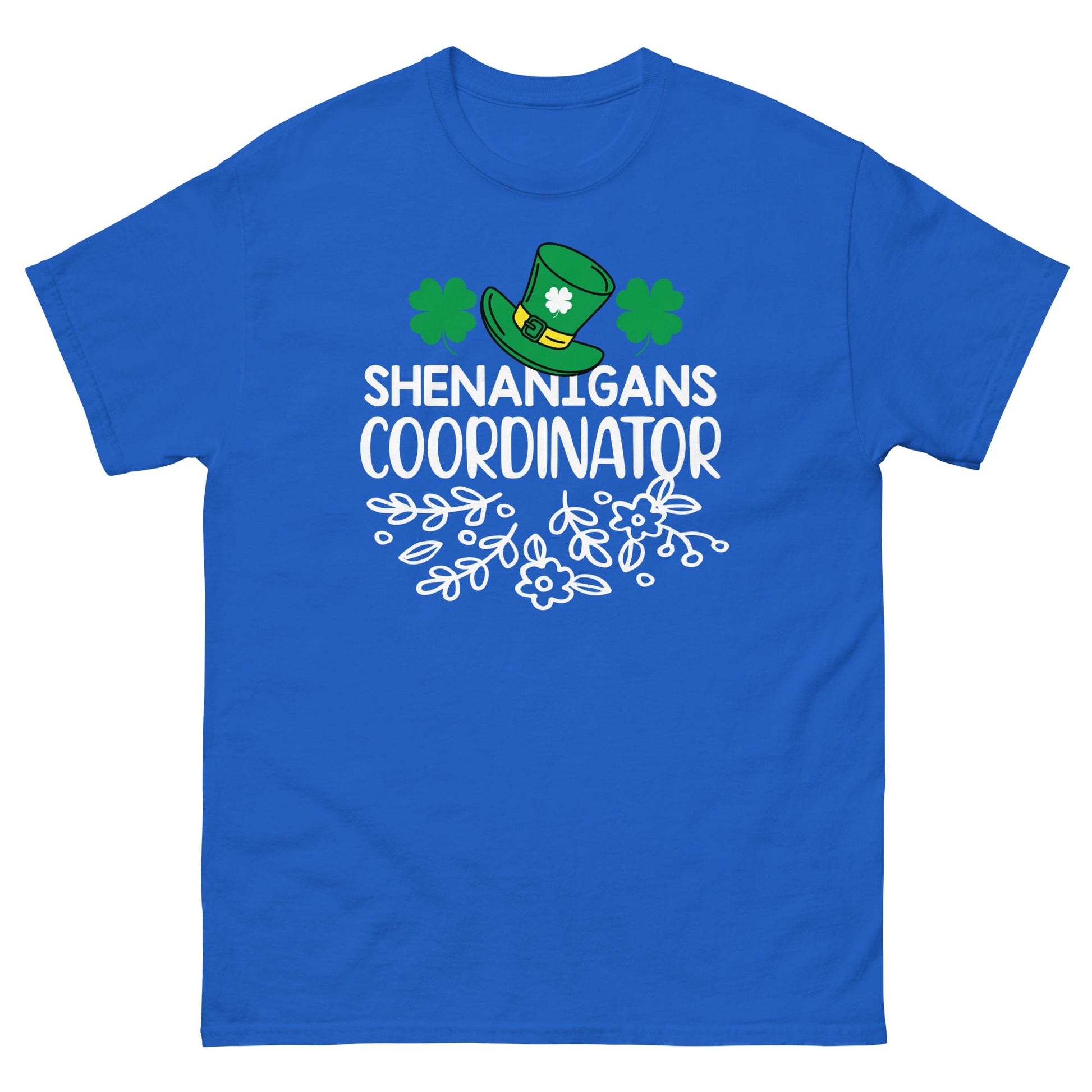 Shenanigans Coordinator | Unisex classic tee - Royal - T-Shirts Online