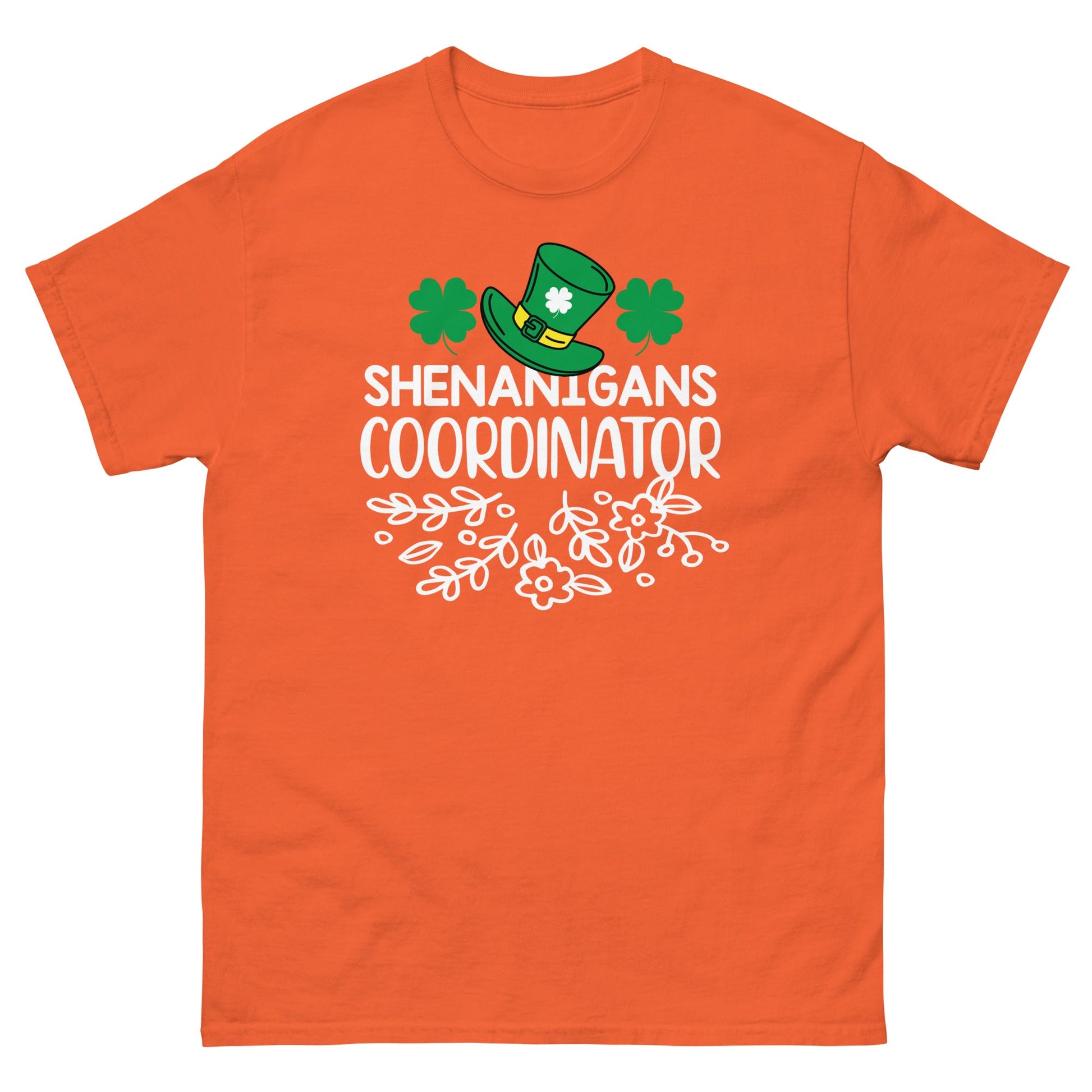 Shenanigans Coordinator | Unisex classic tee - Orange - T-Shirts Online