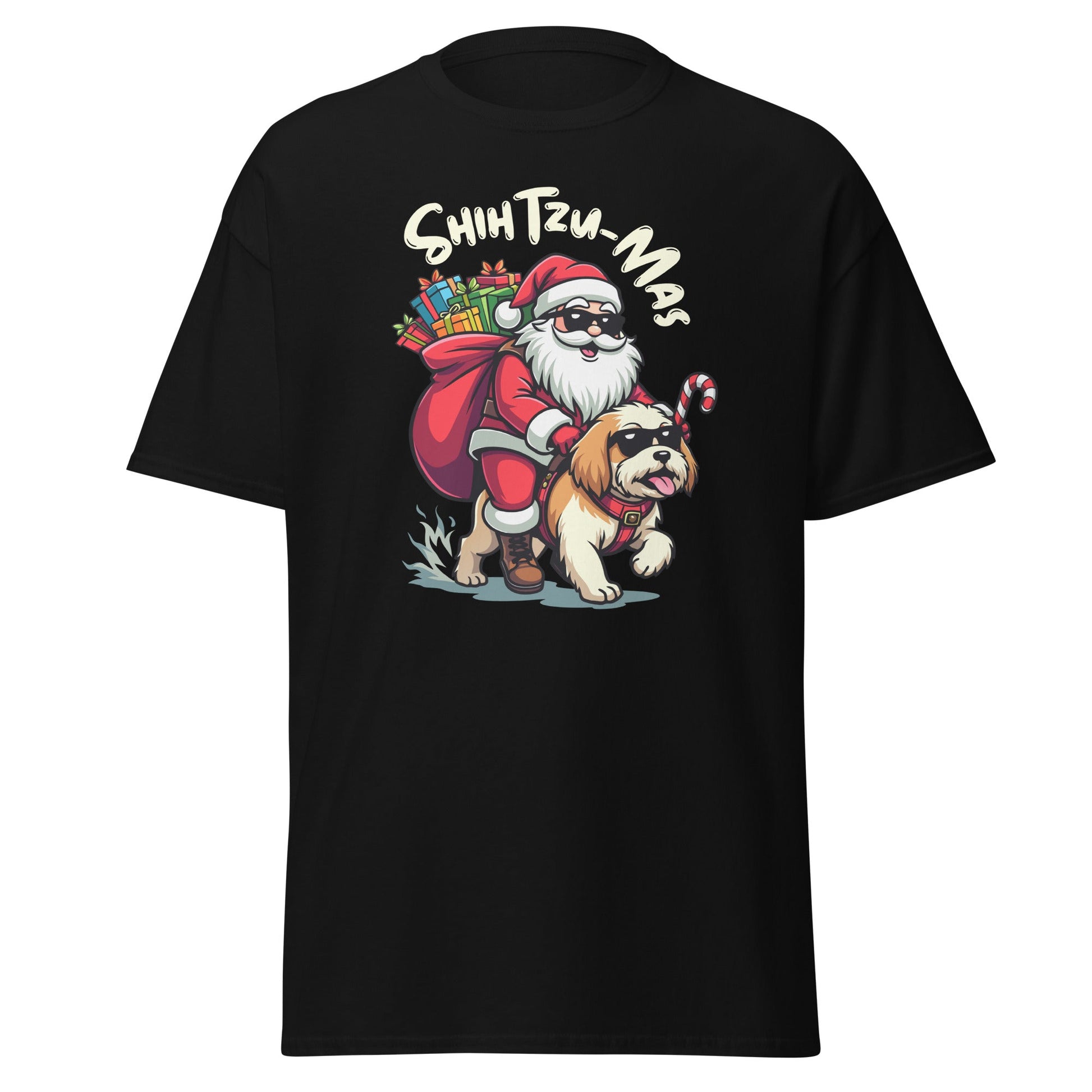 Shih Tzu Mas | Shih Tzu T-Shirt - Black - T-Shirts Online