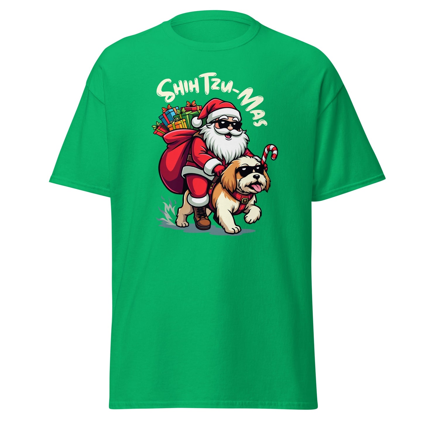 Shih Tzu Mas | Shih Tzu T-Shirt - Irish Green - T-Shirts Online