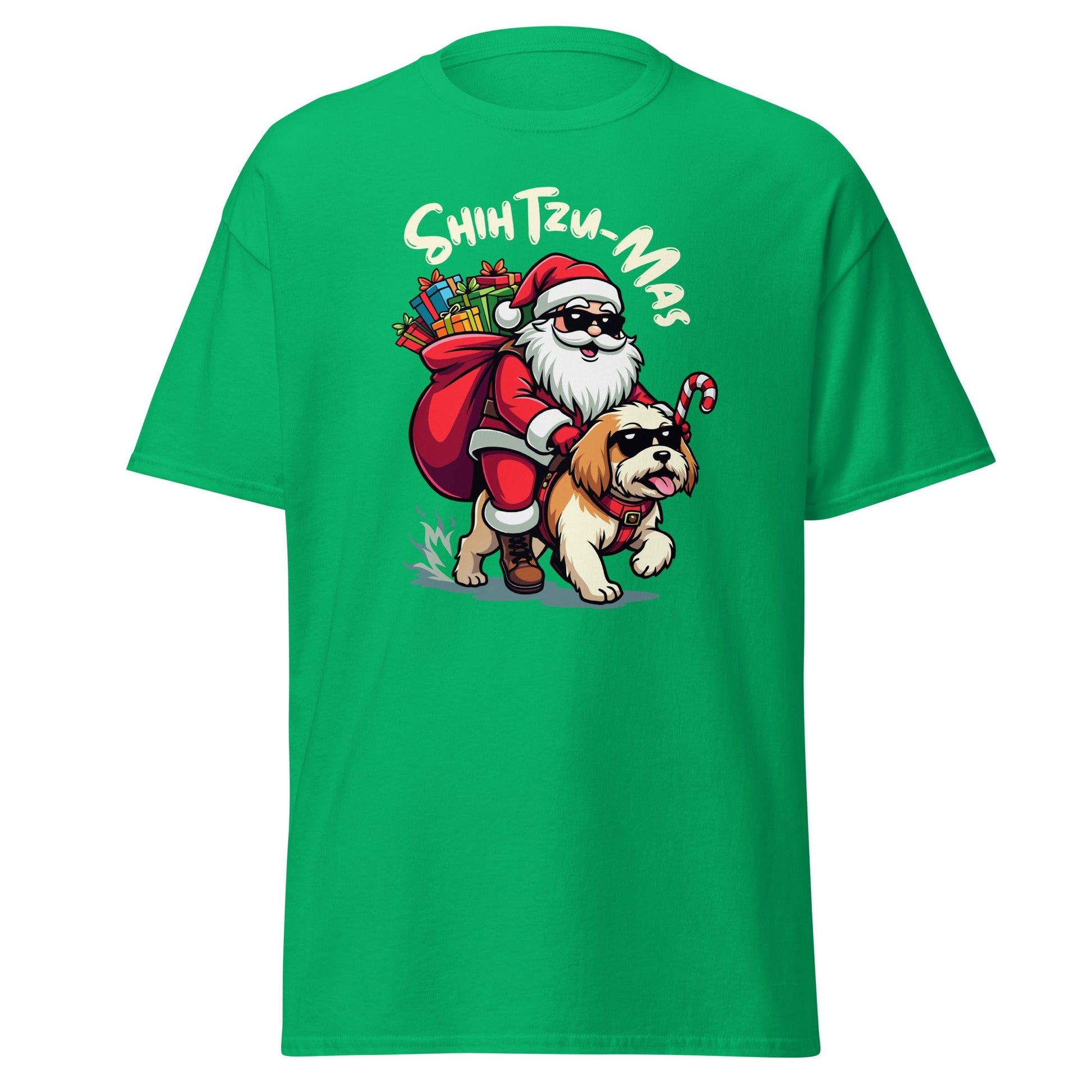 Shih Tzu Mas | Shih Tzu T-Shirt - Irish Green - T-Shirts Online