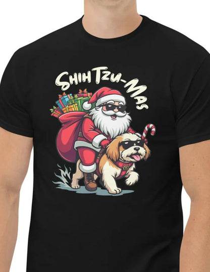 Shih Tzu Mas | Shih Tzu T-Shirt - Black - T-Shirts Online