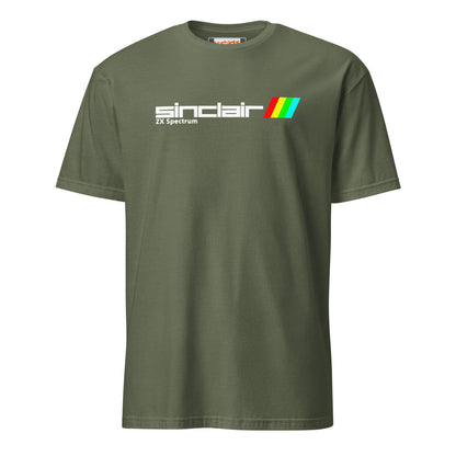 Sinclair ZX Spectrum T-Shirt | Retro Gaming Tee - Military Green - T-Shirts Online