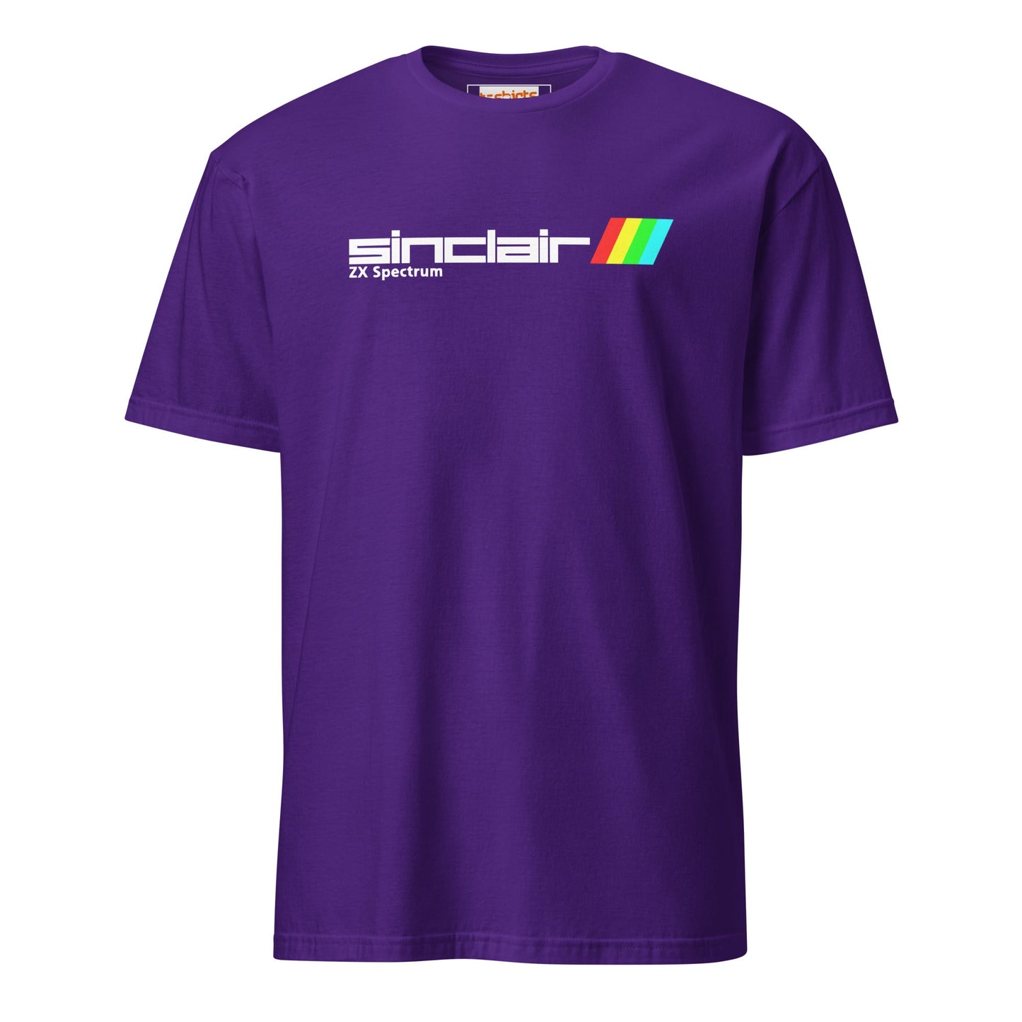 Sinclair ZX Spectrum T-Shirt | Retro Gaming Tee - Purple - T-Shirts Online