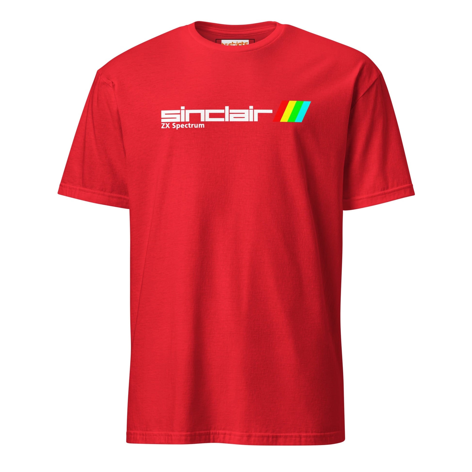 Sinclair ZX Spectrum T-Shirt | Retro Gaming Tee - Red - T-Shirts Online