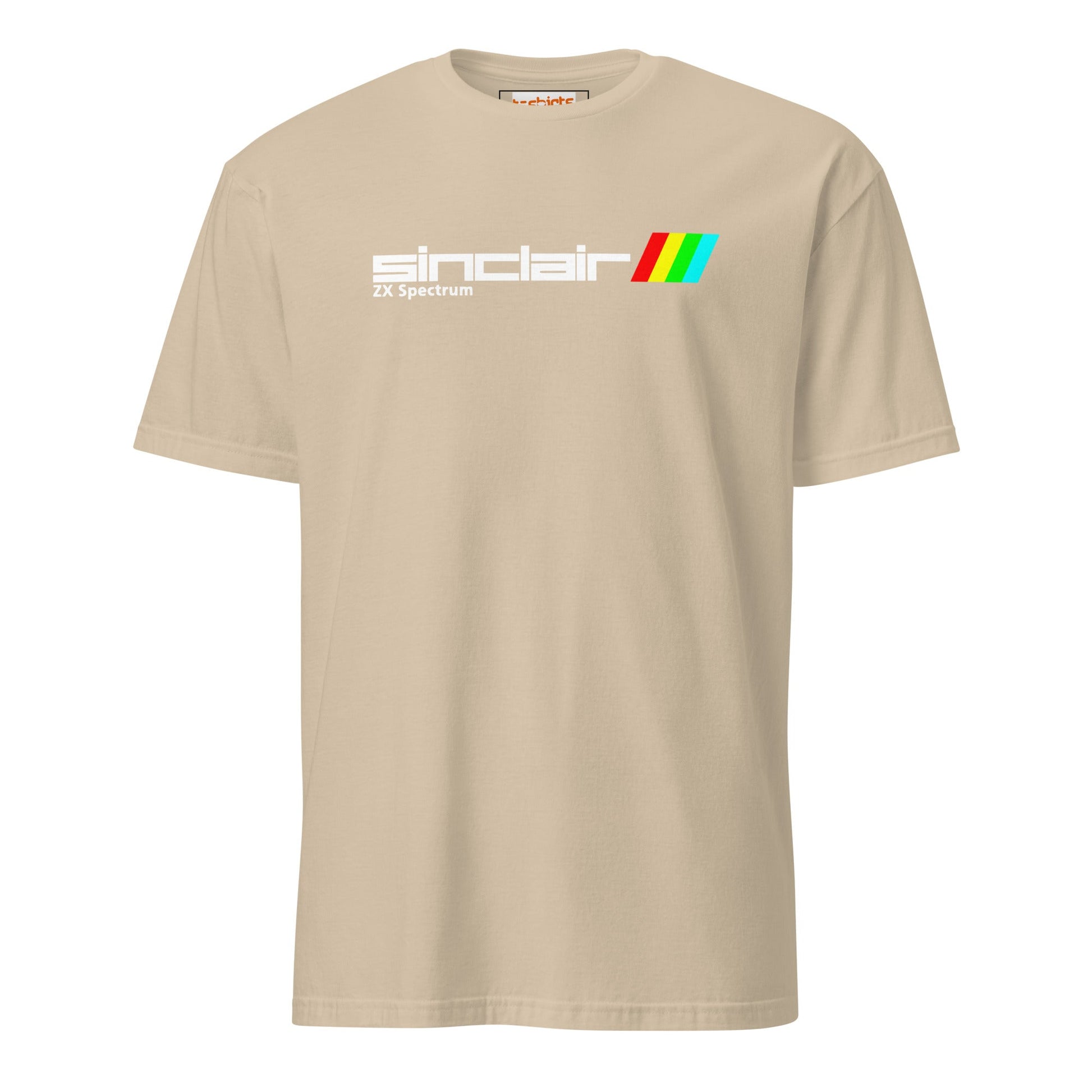 Sinclair ZX Spectrum T-Shirt | Retro Gaming Tee - Sand - T-Shirts Online