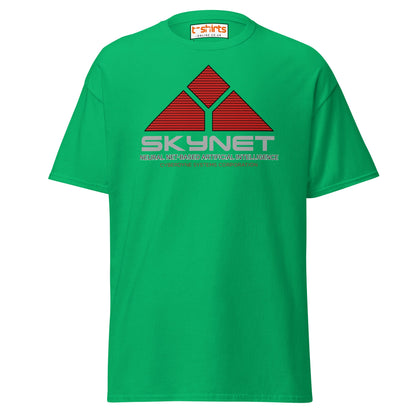 Skynet Logo T-Shirt – Sci - Fi Movie Fans Tee - Irish Green - T-Shirts Online