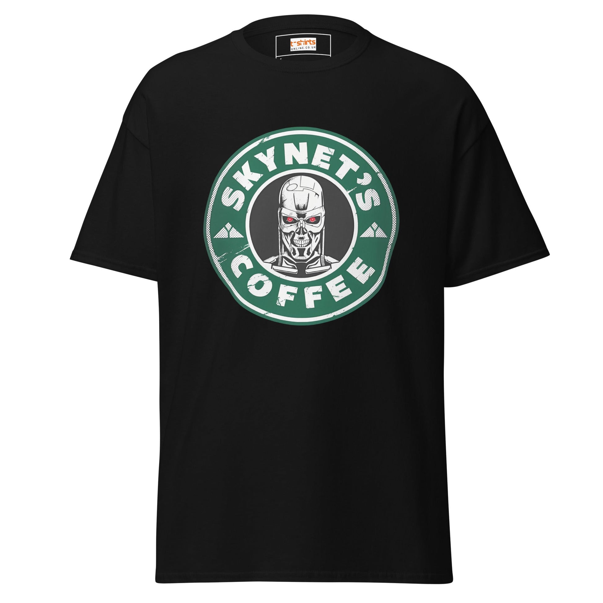 Skynets Coffee | Movie Parody T-Shirt - Black - T-Shirts Online