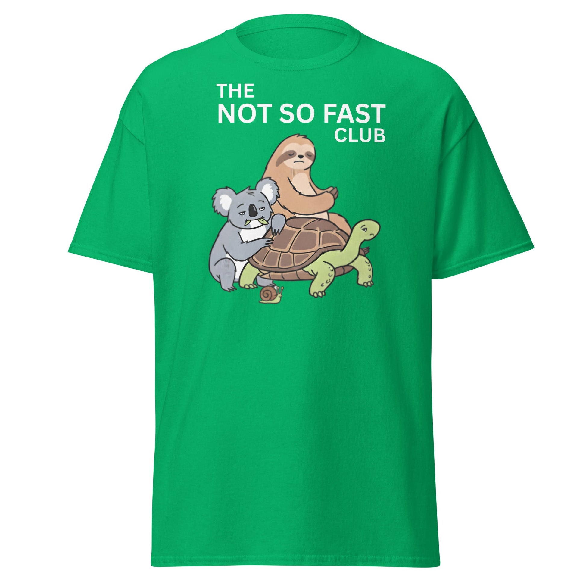 Slow Squad T-Shirt - Irish Green - T-Shirts Online