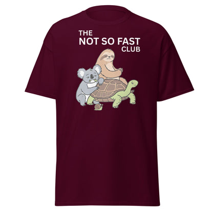 Slow Squad T-Shirt - Maroon - T-Shirts Online