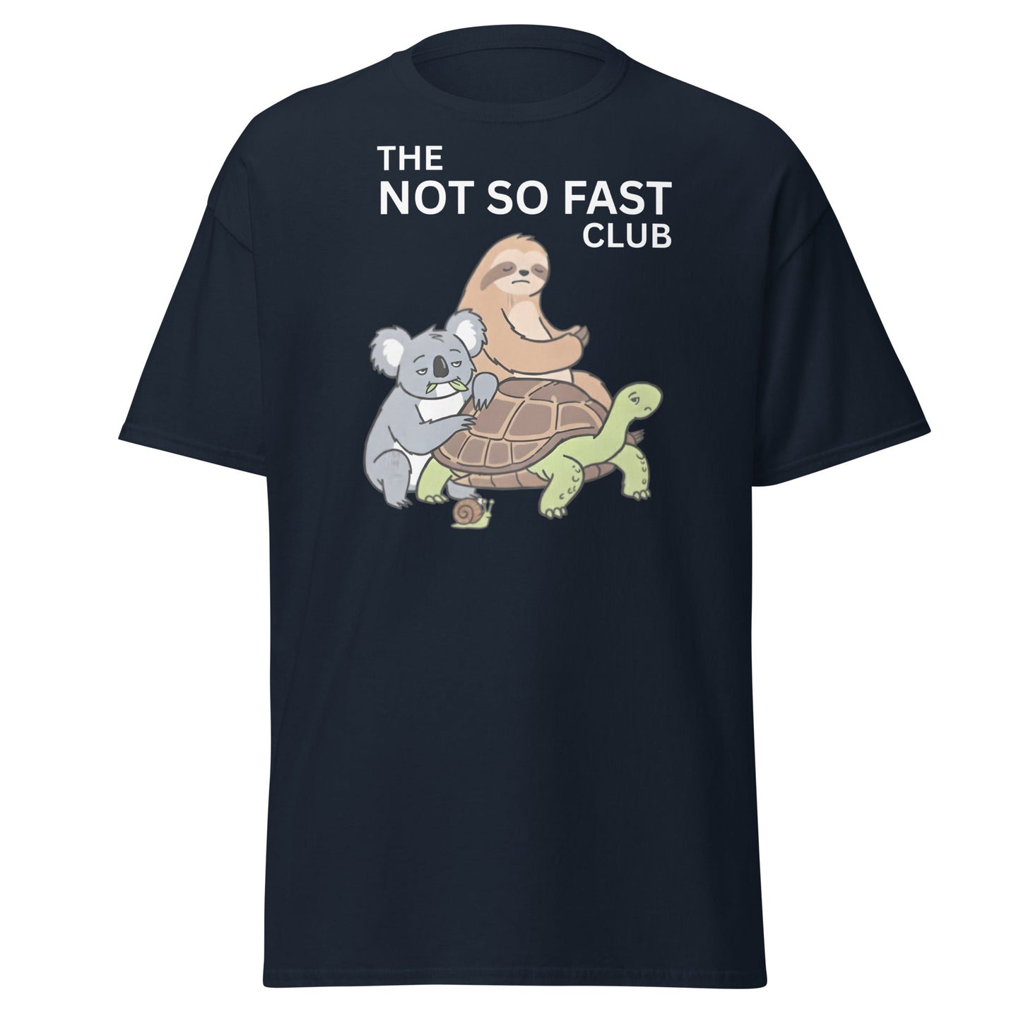 Slow Squad T-Shirt - Navy - T-Shirts Online