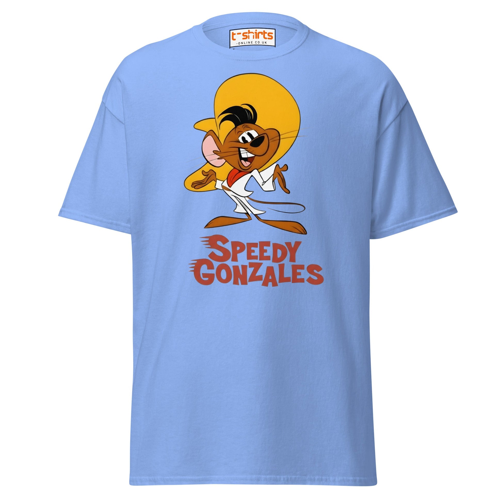 Speedy Gonzales T-Shirt | Classic Cartoon Retro Tee - Carolina Blue - T-Shirts Online