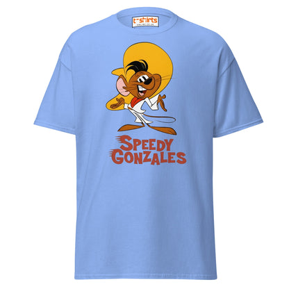 Speedy Gonzales T-Shirt | Classic Cartoon Retro Tee - Carolina Blue - T-Shirts Online