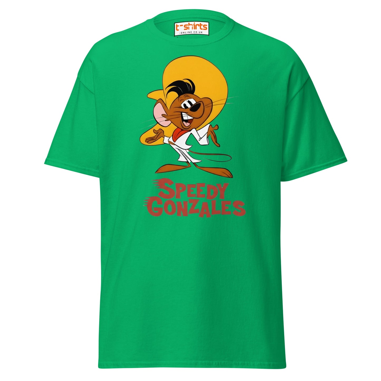 Speedy Gonzales T-Shirt | Classic Cartoon Retro Tee - Irish Green - T-Shirts Online