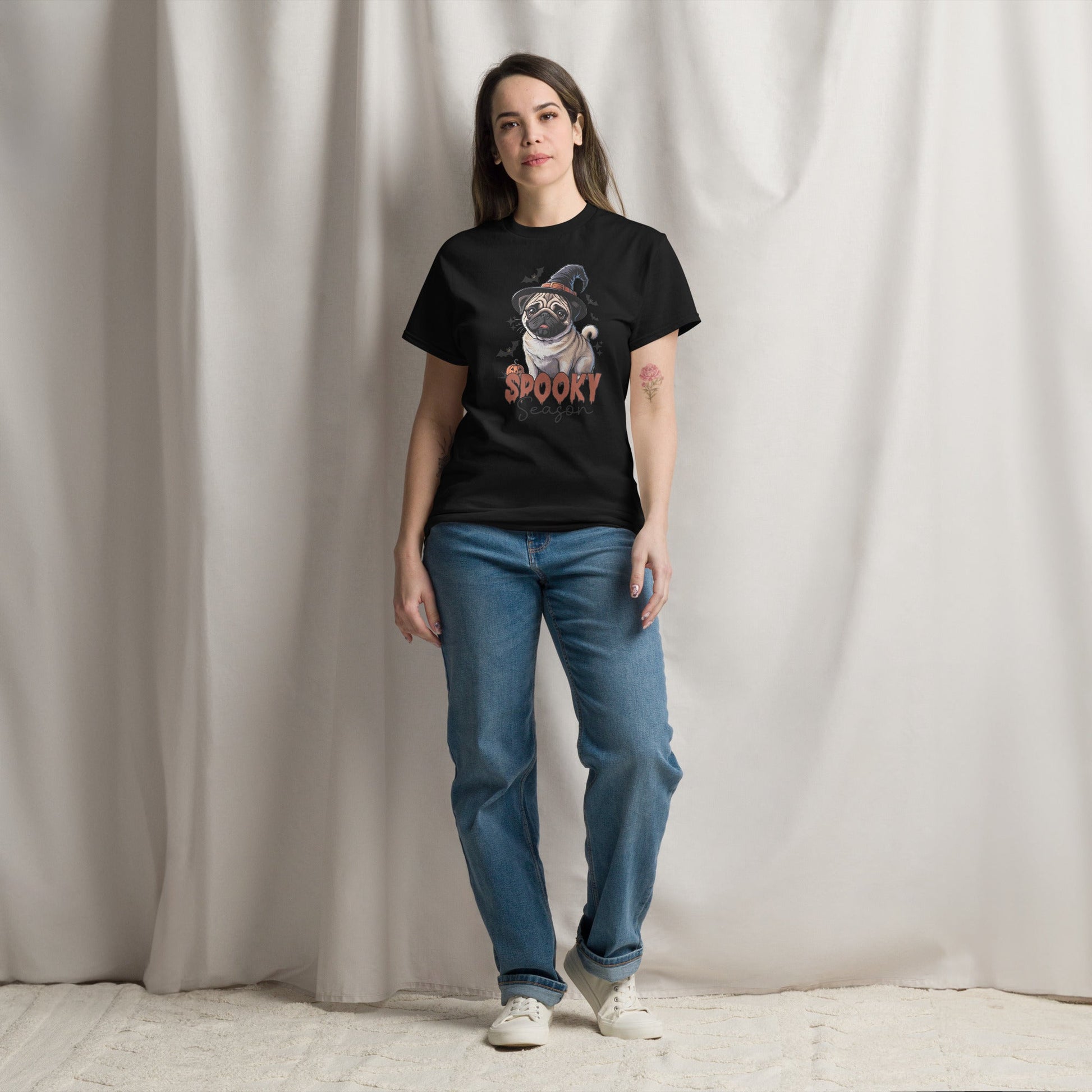 Spooky Season | Halloween | Unisex classic tee - Black - T-Shirts Online