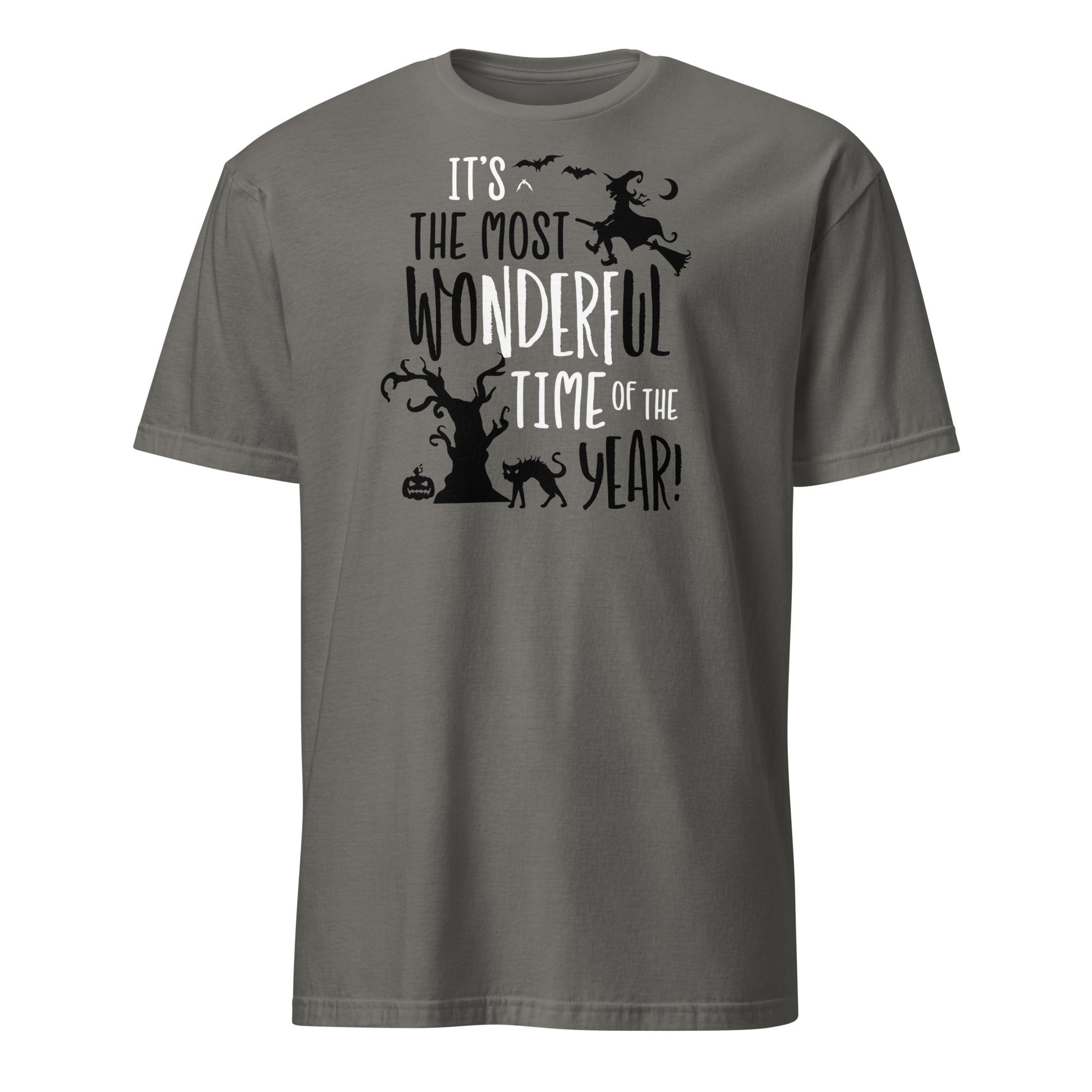 Spooky Wonderful Time of the Year T-Shirt - Charcoal - T-Shirts Online