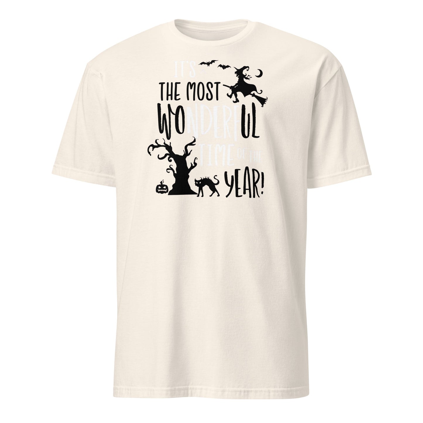 Spooky Wonderful Time of the Year T-Shirt - Natural - T-Shirts Online