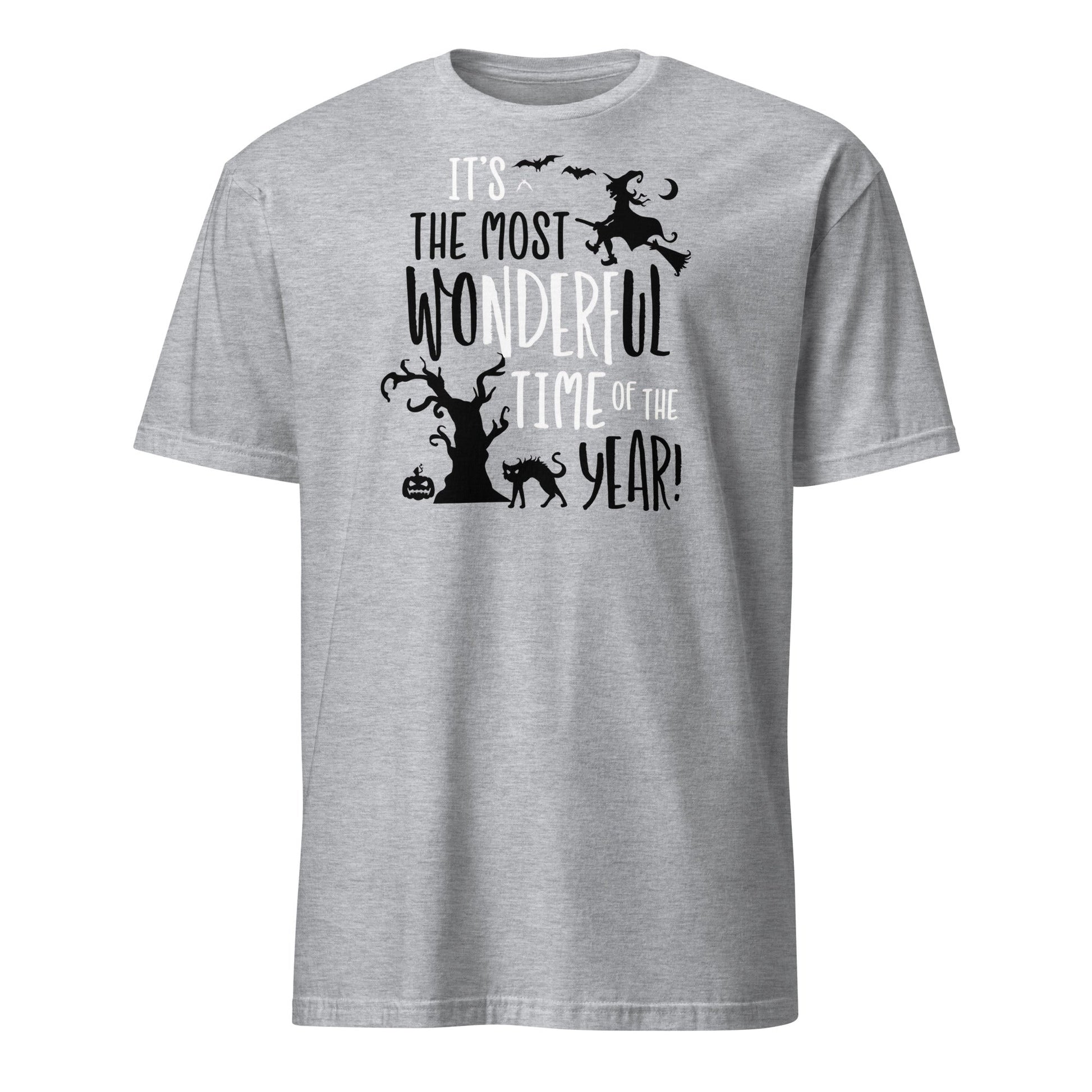 Spooky Wonderful Time of the Year T-Shirt - Sport Grey - T-Shirts Online
