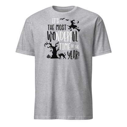Spooky Wonderful Time of the Year T-Shirt - Sport Grey - T-Shirts Online